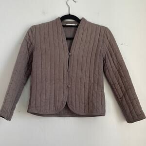 Aritzia Talula Bolton quilted 3 button jacket sz XS
